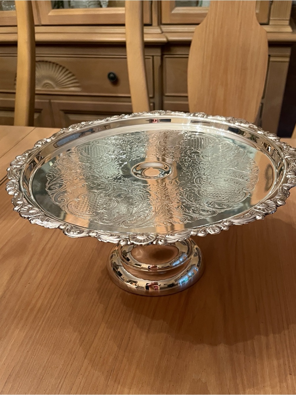 Sheridan Silverplate Cake Stand